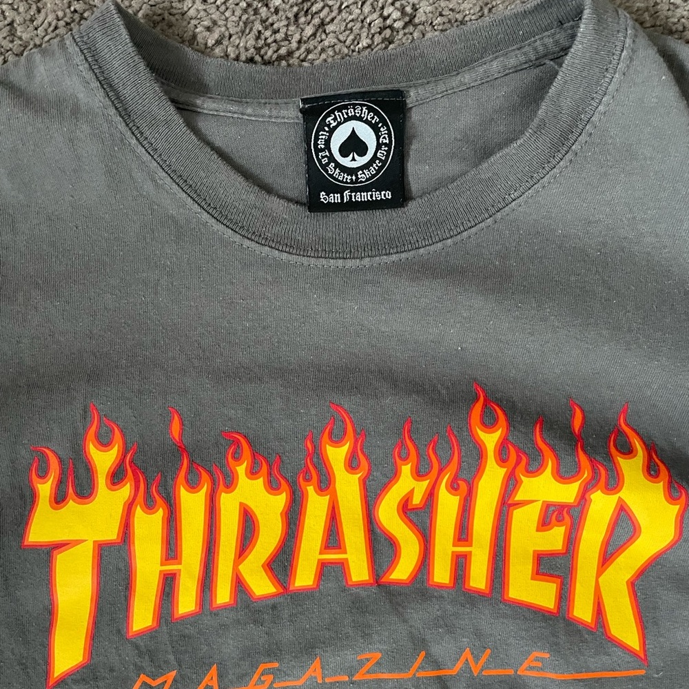 Thrasher T-shirt. Rare color.